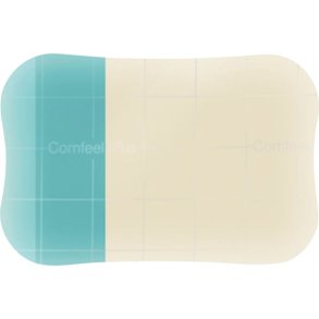 Hydrokolloid bandage, Comfeel Plus Ulcus, 6x4cm, mat, latexfri, steril, engangs *Denne vare tages ikke retur*