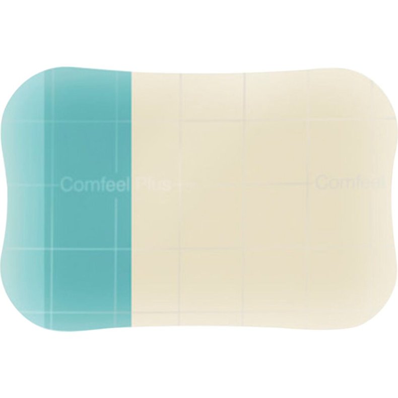 Hydrokolloid bandage, Comfeel Plus Ulcus, 6x4cm, mat, latexfri, steril, engangs *Denne vare tages ikke retur*