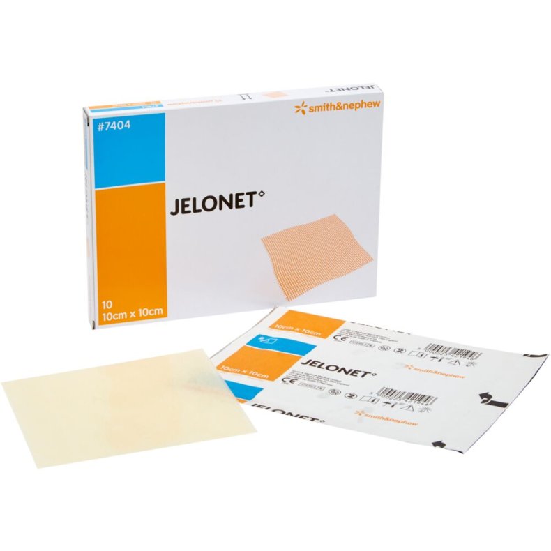 Salvekompres, Jelonet, 10x10cm, steril *Denne vare tages ikke retur*
