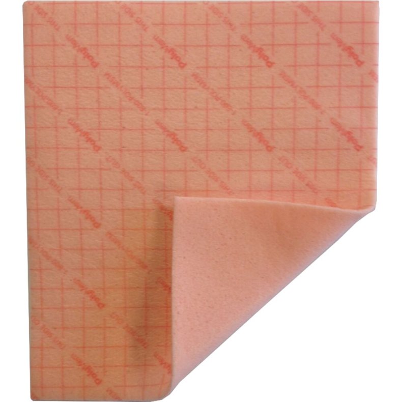 Skumbandage, PolyMem, 10x10cm, standard, uden kl�ber, steril, engangs *Denne vare tages ikke retur*