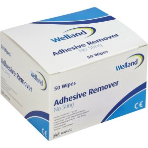 Kl�befjerner serviet, Welland, 15x7,5cm, silikonebaseret, uden alkohol, usteril, engangs