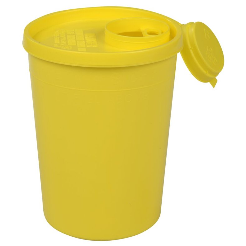 Kanyleboks, Uson, 19cm, �14,5cm, 2000 ml, gul