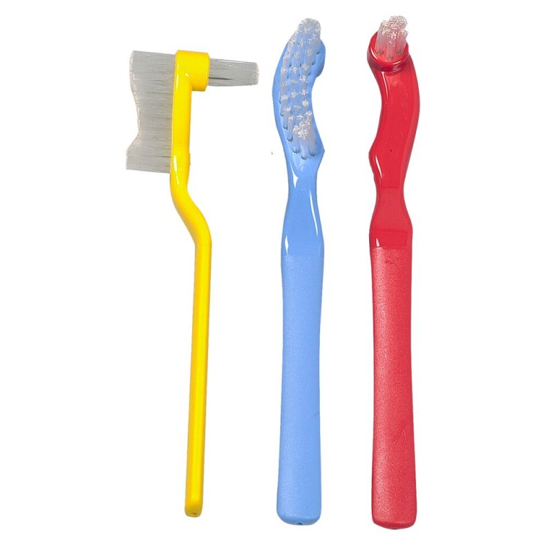 Proteseb�rste, assorteret