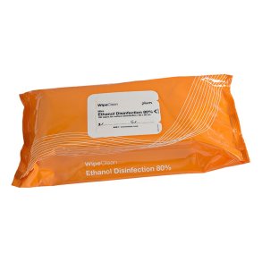 Overfladedesinfektion, WipeClean, 20x20cm, Mini, 80% ethanol