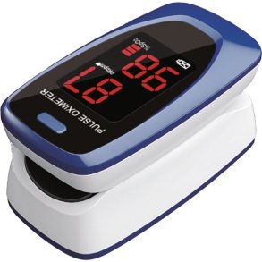 Pulsoximeter, 57x31x32mm, fingertip, uden alarm