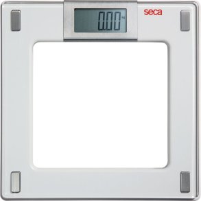 Personv�gt, Seca, 807, 31x31x3,7cm, glasoverflade, step-off function, max 150 kg
