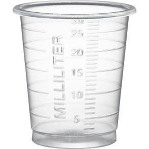 Medicinb�ger, Eco, 30 ml, transparent, med graduering