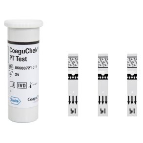 Teststrimler, CoaguChek Pro II, sort, INR