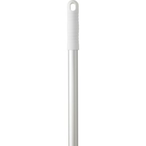 Skaft med gevind, Vikan, 146cm, �2,5cm, hvid, aluminium