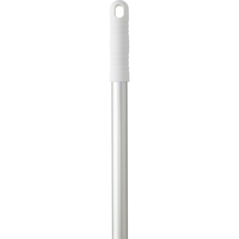 Skaft med gevind, Vikan, 146cm, �2,5cm, hvid, aluminium