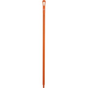 Skaft med gevind, Vikan, 130cm, �3,4cm, orange, glas/PP, ultra hygiejnisk *Denne vare tages ikke retur*