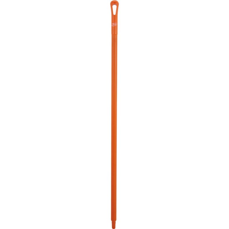 Skaft med gevind, Vikan, 130cm, �3,4cm, orange, glas/PP, ultra hygiejnisk *Denne vare tages ikke retur*