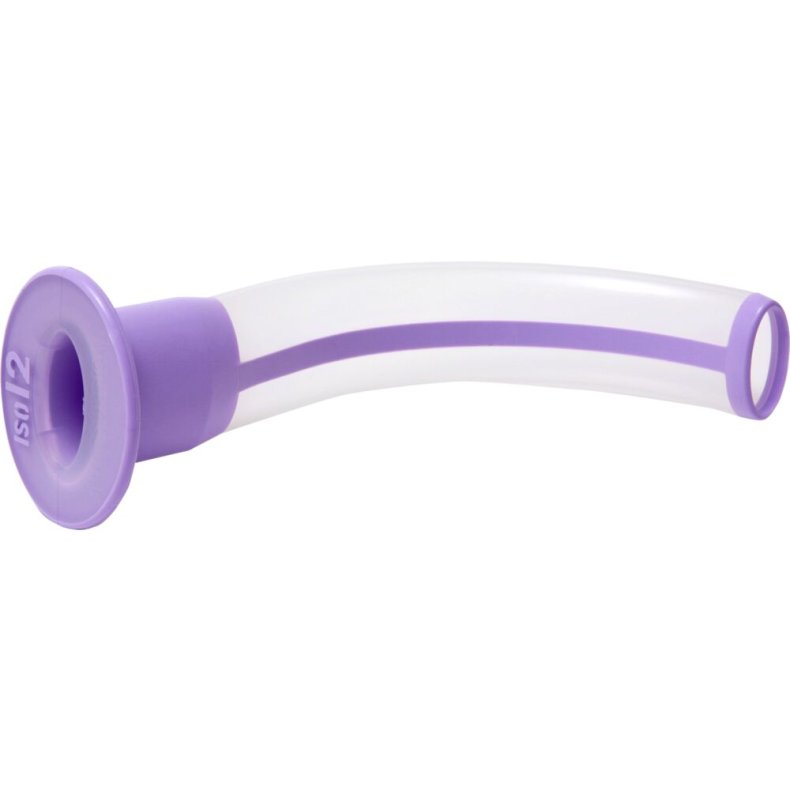 Tungeholder, Guedel Airways, 5, 12cm, lilla, usteril, engangs *Denne vare tages ikke retur*