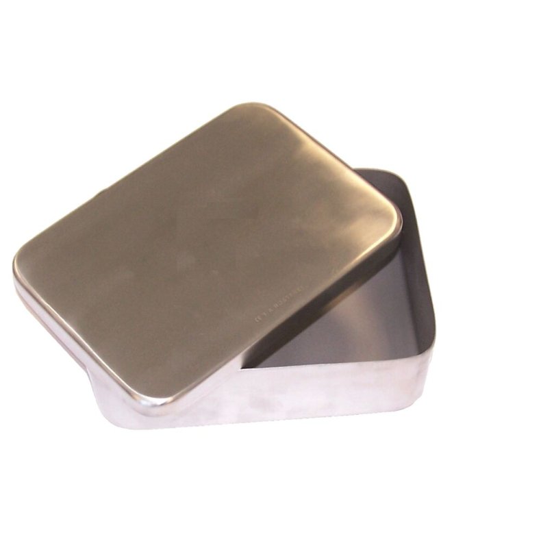 Instrument�ske, 20x30x5cm, rustfrit st�l, med l�g *Denne vare tages ikke retur*