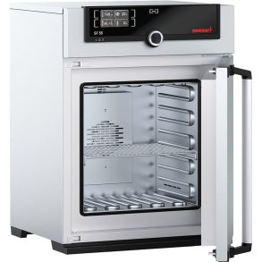 T�rsterilisator, Memmert, SF55, 58,5x78,7cm, 53 l, bordmodel, venstreh�ngt d�r, tr�dhylde, aktiv luftcirkulation *Denne vare tages ikke retur*