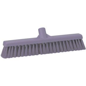 Fejekost, Vikan, lilla, polyester/PP/rustfrit st�l, 41 cm, bl�d/stiv *Denne vare tages ikke retur*