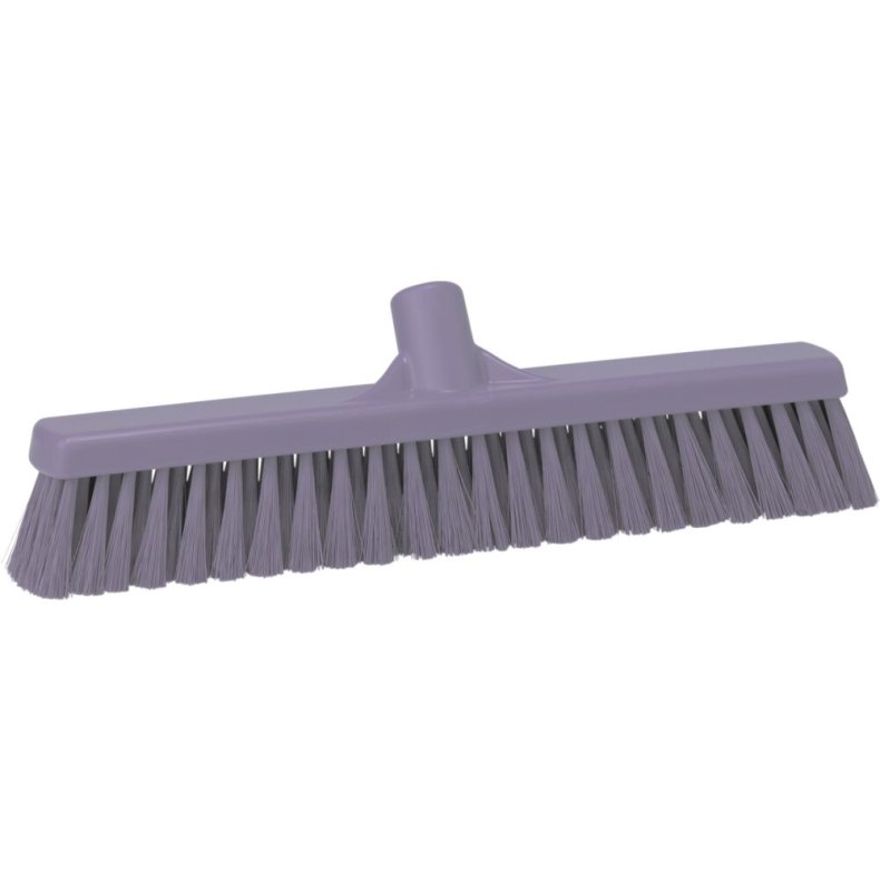 Fejekost, Vikan, lilla, polyester/PP/rustfrit st�l, 41 cm, bl�d/stiv *Denne vare tages ikke retur*