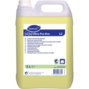 Maskinopvask, Diversey Suma Ultra Pur-Eco L2, 5 l, uden klor