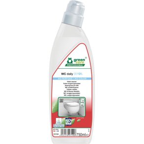 Toiletrens, Green Care Professional WC daily zero%, 750 ml, uden farve og parfume