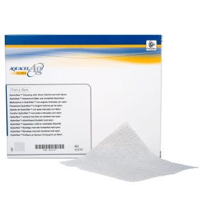 Brands�rsbehandling, Aquacel Ag Burn, 1m x 23cm, hvid, latexfri, steril *Denne vare tages ikke retur*