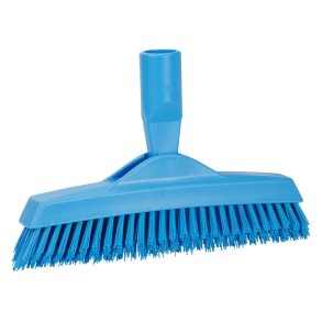 Fugeskrubbe, Vikan, 22,5x3,5x9cm, bl�, polyester/PP/rustfrit st�l, 22,5 cm, meget stiv
