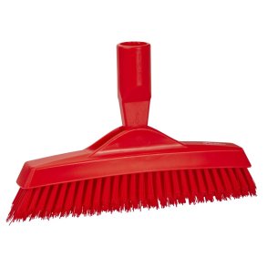 Fugeskrubbe, Vikan, 22,5x3,5x9cm, r�d, polyester/PP/rustfrit st�l, 22,5 cm, meget stiv *Denne vare tages ikke retur*