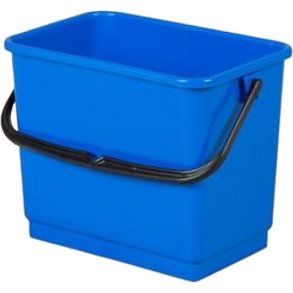 Inventarspand, Tina Trolleys, 255x155x195mm, bl�, plast/PP, med hank *Denne vare tages ikke retur*