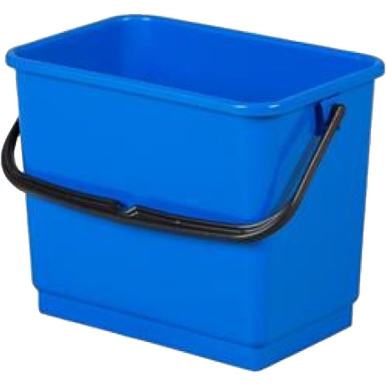 Inventarspand, Tina Trolleys, 255x155x195mm, bl�, plast/PP, med hank *Denne vare tages ikke retur*