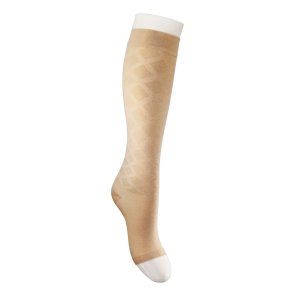 Behandlerstr�mpes�t, VenoTrain Ulcertec 46, hvid og beige, xlarge-plus-kort *Denne vare tages ikke retur*