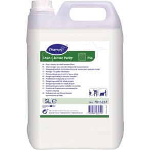Tr�gulvpleje, Diversey Jontec Purity F4s, 5 l, uden farve og parfume *Denne vare tages ikke retur*