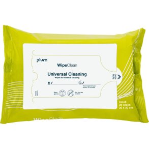 Reng�ringsklud, Plum WipeClean, 30x20cm, hvid, S