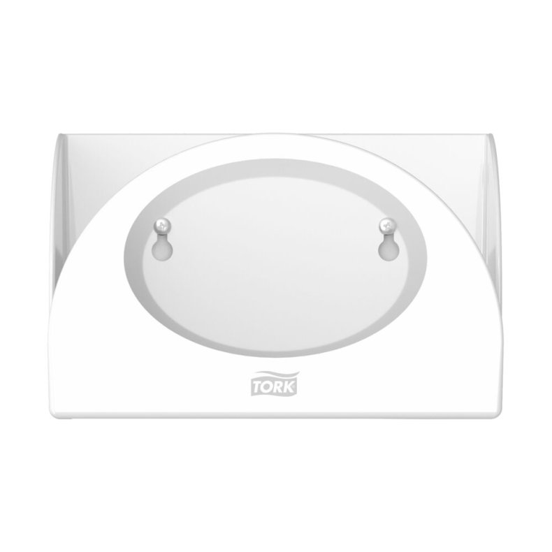 Dispenser, Tork W8, 6,6x8,4x16,8cm, hvid, plast, til foldede aft�rringsklude