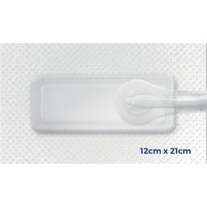 Negativ trykterapi, Avelle, 21x12cm, hvid, bandagepakke med 5 bandager, steril *Denne vare tages ikke retur*