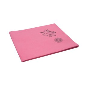 Reng�ringsklud, Vileda r-MicronQuick, 38x40cm, r�d, mikrofiber