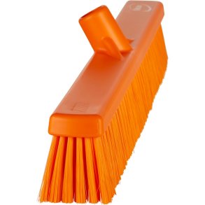 Fejekost, Vikan, orange, polyester/PP/rustfrit st�l, 61 cm, bl�d *Denne vare tages ikke retur*