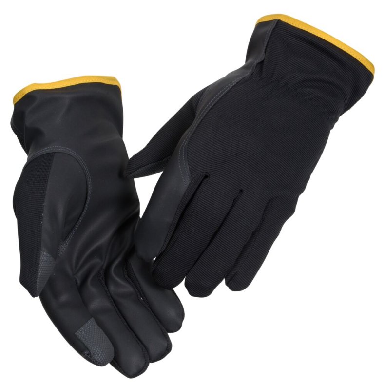 Handske, All-round, THOR, 11, sort, PU/lycra/polyester, driver, touch screen