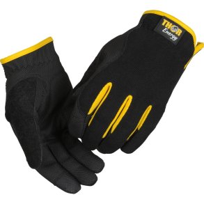 Arbejdshandske, THOR Energy Driver, 11, sort, PU, touch screen *Denne vare tages ikke retur*