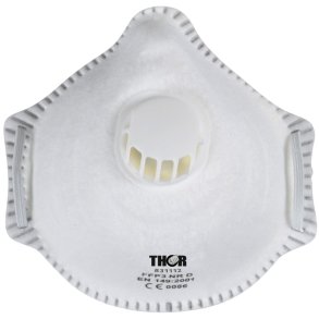 �ndedr�tsv�rn, THOR, One size, hvid, PP, FFP3 NR D, med ventil
