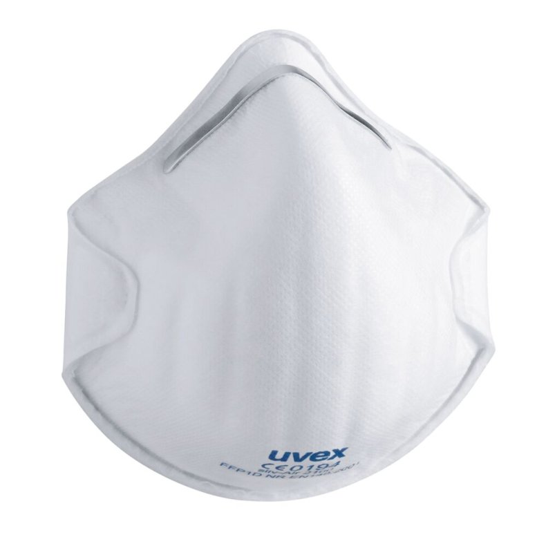 �ndedr�tsv�rn, Uvex Silv-Air 2100, One size, hvid, polyester/PP, FFP1 NR D, uden ventil