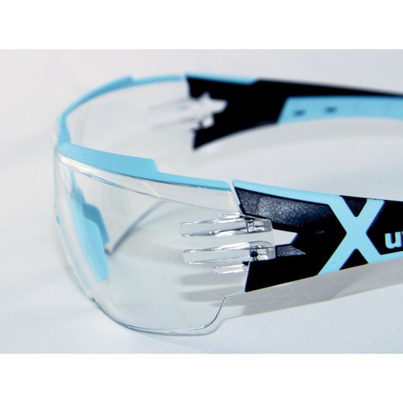 Beskyttelsesbrille, Uvex Pheos cx2, One size, klar, PC, antidug, antirids, flergangs
