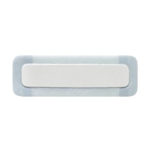 Skumbandage, Biatain Silicone, 30x10cm, m/silikonekontaktlag og silikonekl�b, latexfri, steril, engangs *Denne vare tages ikke retur*