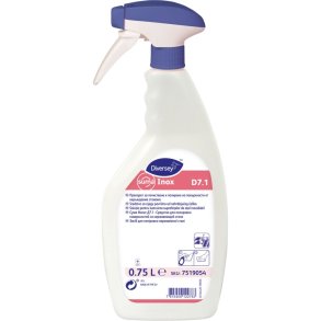 St�lpleje, Diversey Suma Inox D7.1, 750 ml, klar-til-brug, oliebaseret, uden farve og parfume
