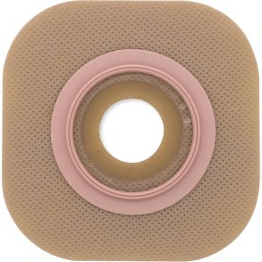 Stomiplade, Conform 2, beige, 55 mm, 13-44 mm, ceramid, opklipbar, med kl�bekant *Denne vare tages ikke retur*