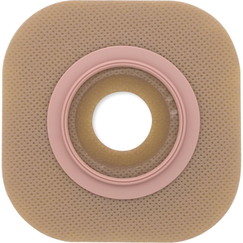 Stomiplade, Conform 2, beige, 55 mm, 13-44 mm, ceramid, opklipbar, med kl�bekant *Denne vare tages ikke retur*
