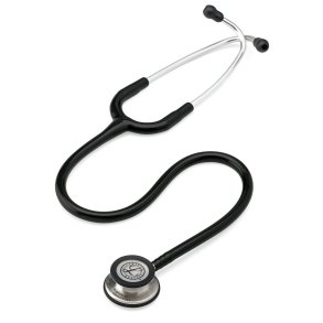 Stetoskop, Littmann, Classic III, 69cm, sort, vendbart