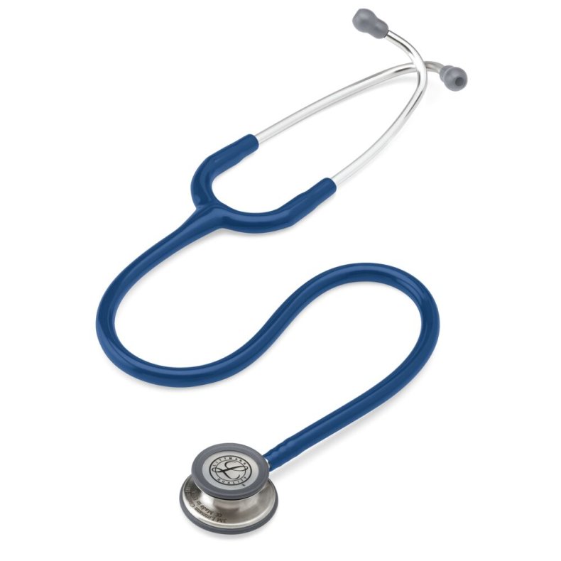 Stetoskop, Littmann, Classic III, 69cm, marine, vendbart *Denne vare tages ikke retur*