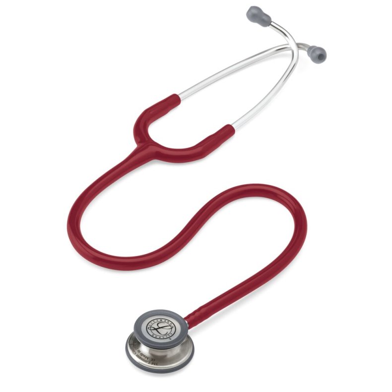 Stetoskop, Littmann, Classic III, 69cm, bourgogne, vendbart *Denne vare tages ikke retur*