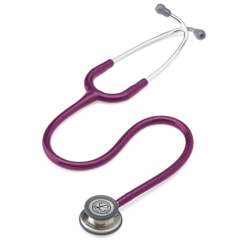 Stetoskop, Littmann, Classic III, 69cm, plum, vendbart
