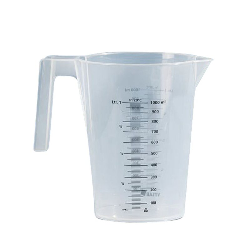 M�lekande, 1 l, klar, PP, �ben hank