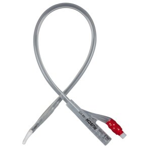 2-vejs foley kateter, R�sch Brillant, tiemann, CH 18, 41cm, 10 ml, standard ballon, steril *Denne vare tages ikke retur*